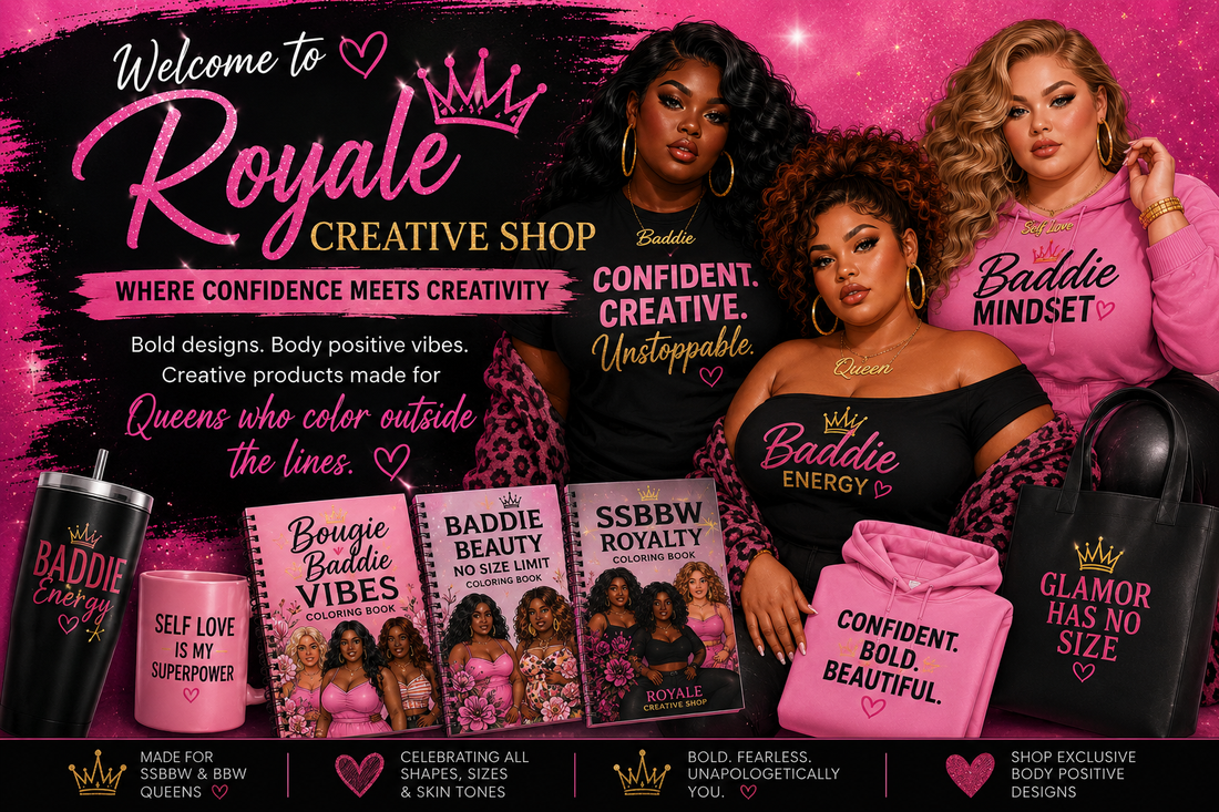 Welcome to Royale Creative Shop: Where Confidence Meets Creativity