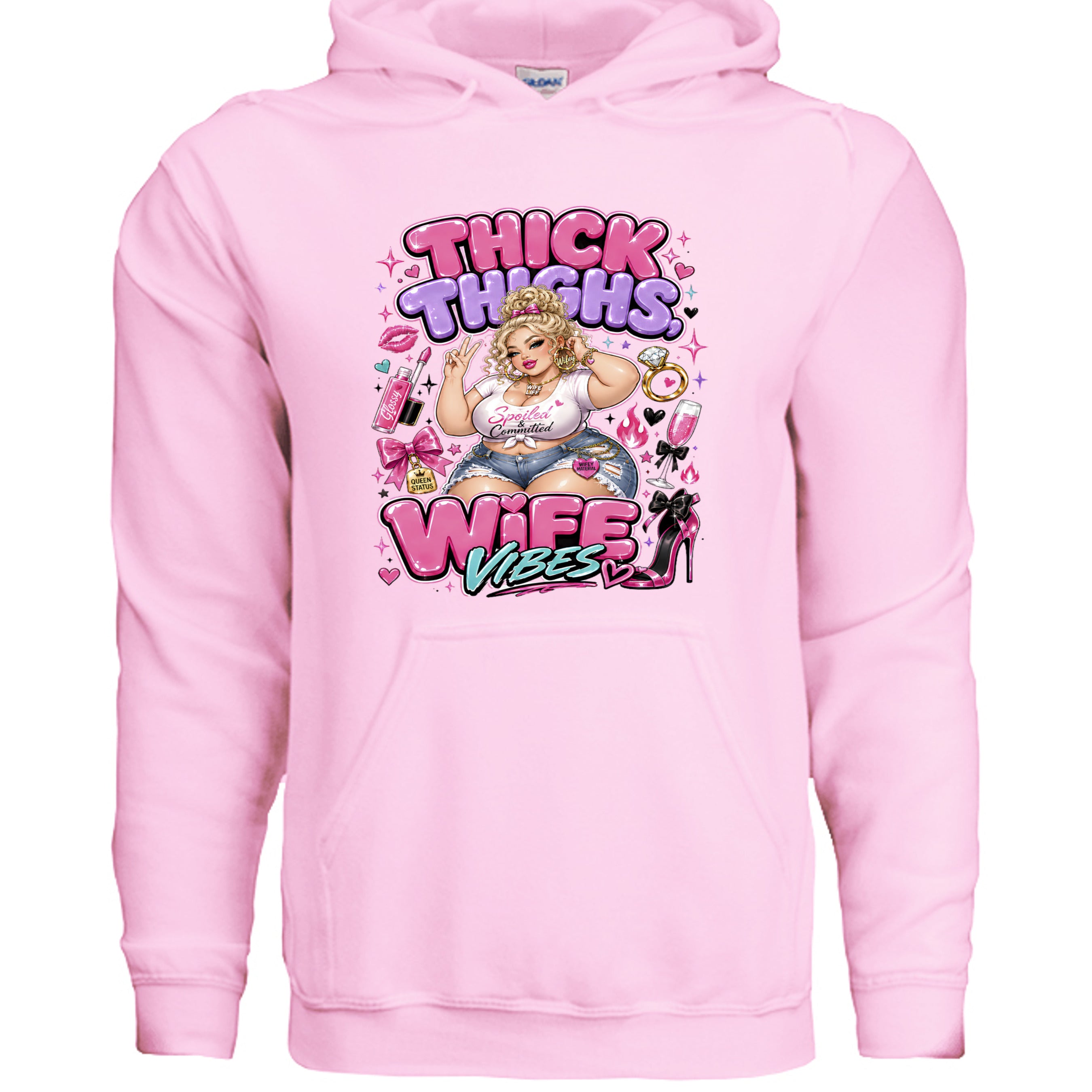 LIGHT PINK - G185 - FRONT
