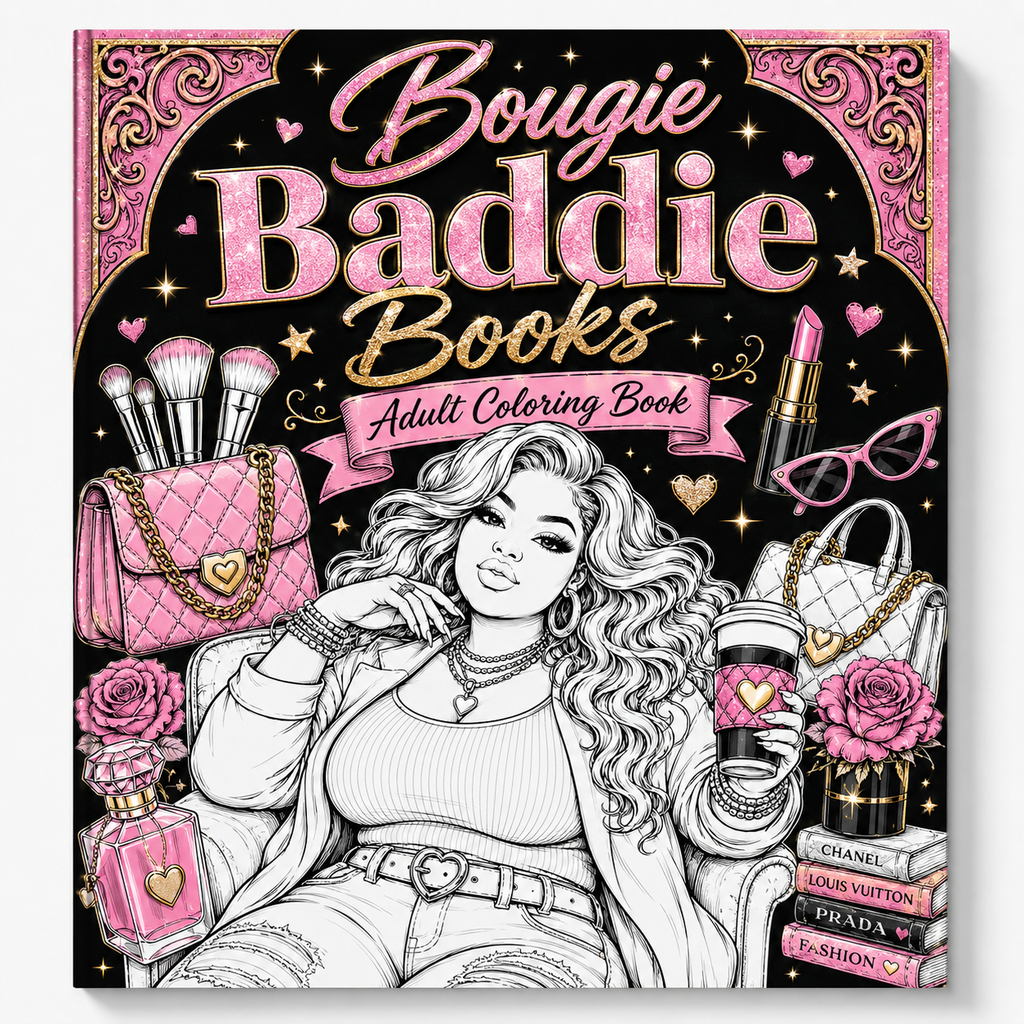 Bougie Baddie Books: Adult Coloring Book