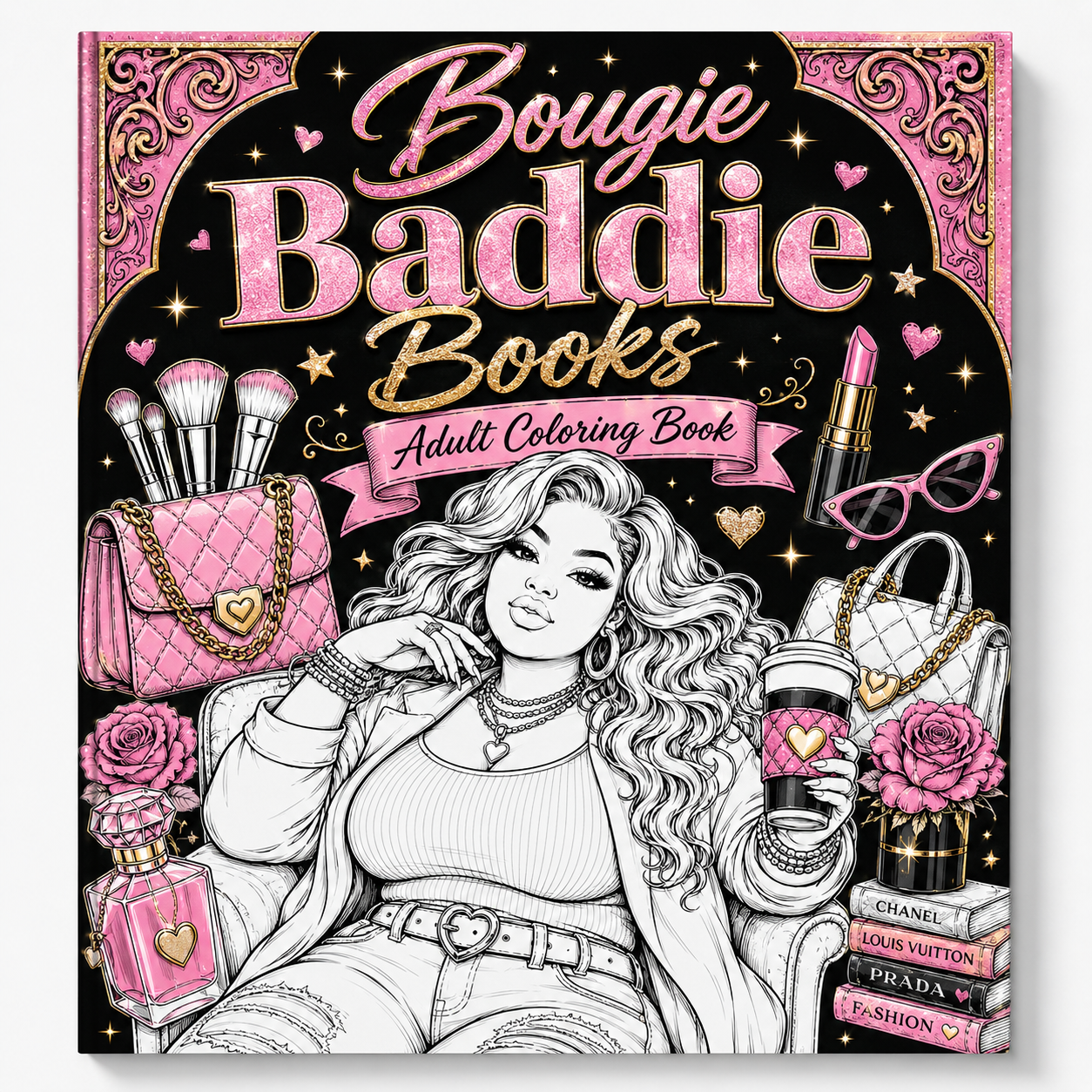 Bougie Baddie Books: Adult Coloring Book