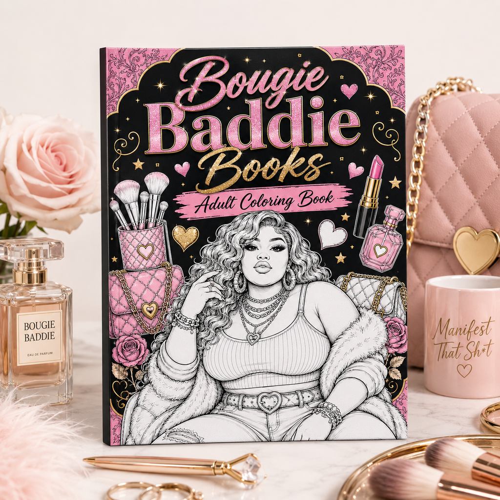 Bougie Baddie Books: Adult Coloring Book